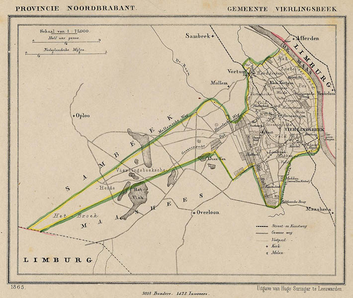 Gemeente Vierlingsbeek by Kuyper (Kuijper)