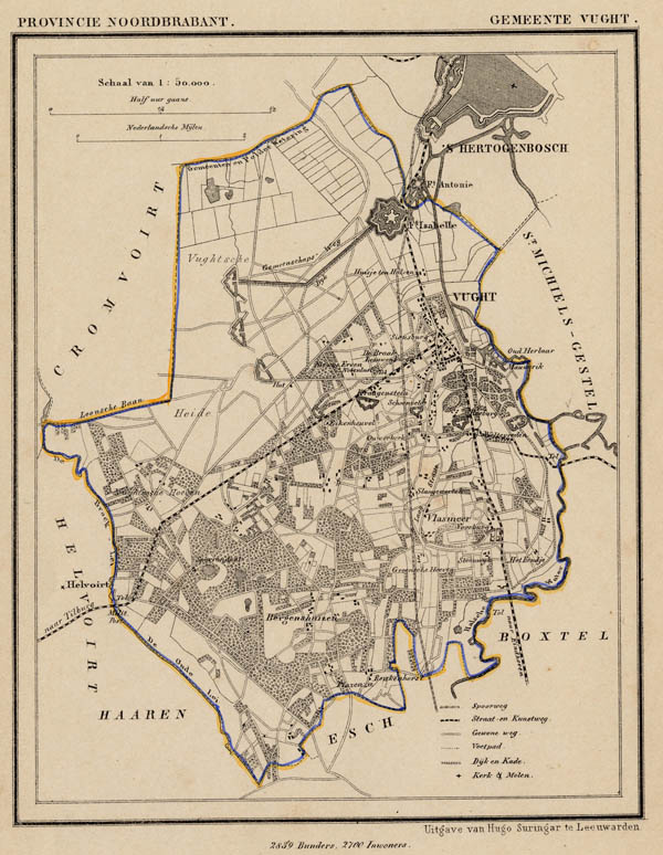 map communityplan Gemeente Vught by Kuyper (Kuijper)