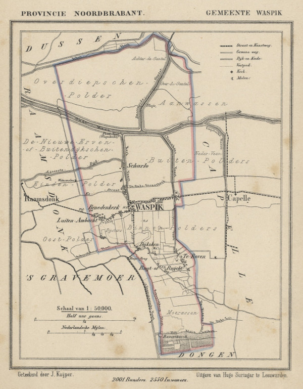 Gemeente Waspik by Kuyper (Kuijper)