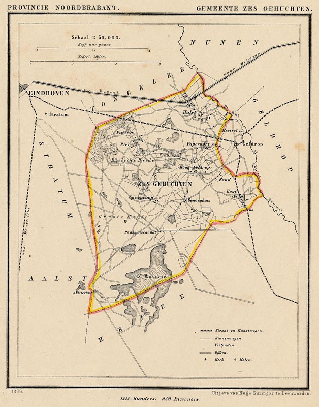 Gemeente Zes Gehuchten by Kuyper (Kuijper)