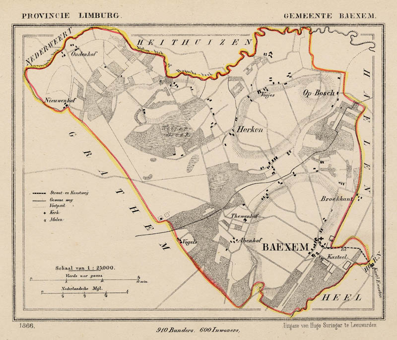 Gemeente Baexem by Kuyper (Kuijper)