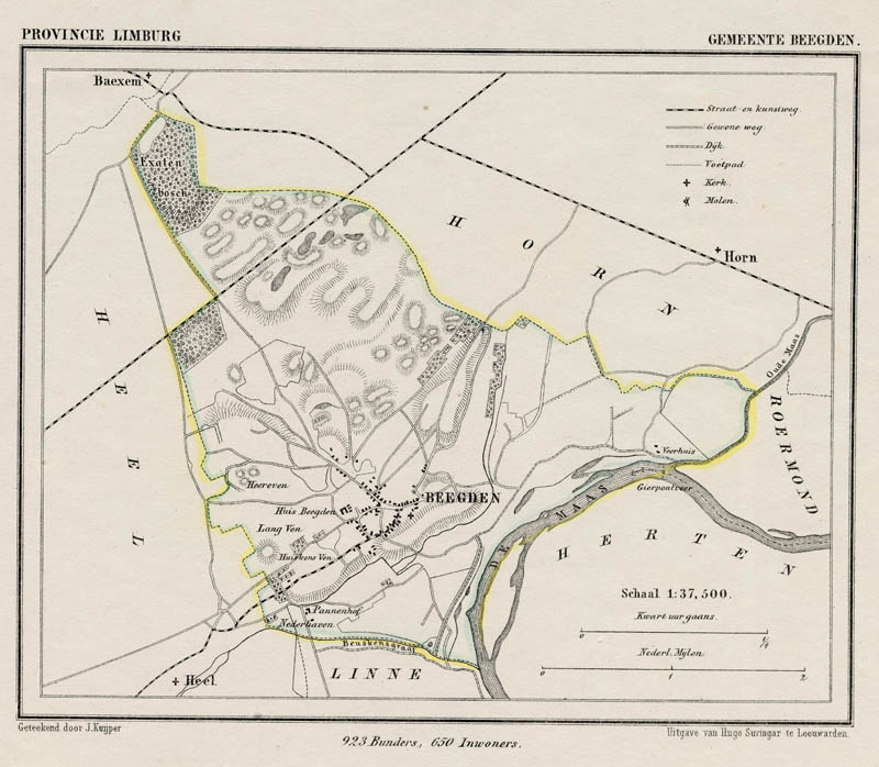 Gemeente Beegden by Kuyper (Kuijper)