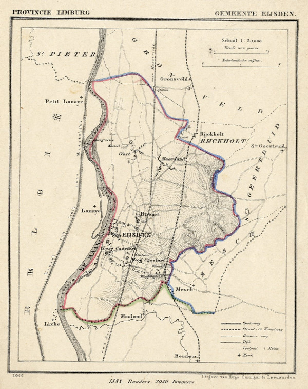 map communityplan Gemeente Eijsden by Kuyper (Kuijper)