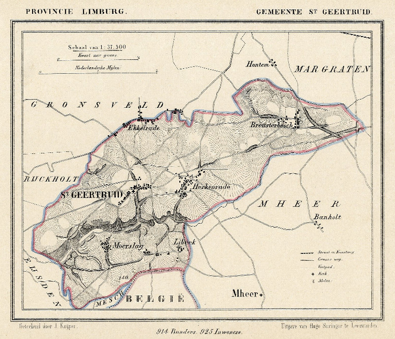 Gemeente Sint Geertruid by Kuyper (Kuijper)