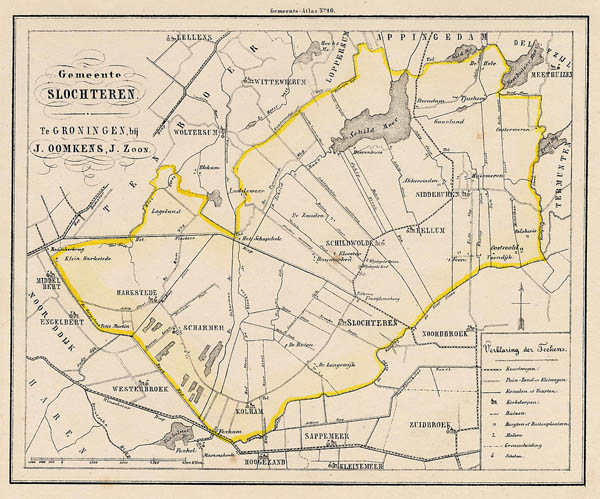 map communityplan Gemeente Slochteren by Fehse