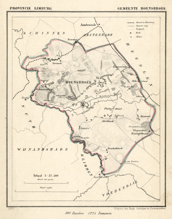 map communityplan Gemeente Hoensbroek by Kuyper (Kuijper)