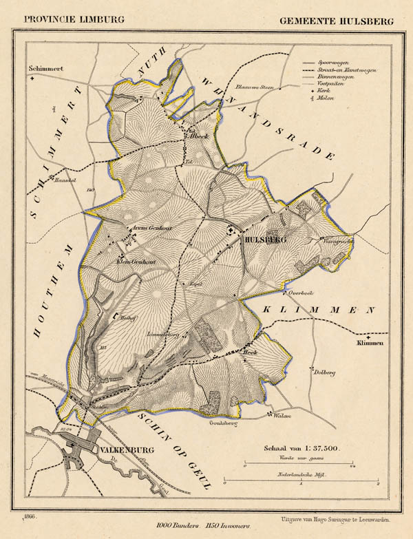 map communityplan Gemeente Hulsberg by Kuyper (Kuijper)