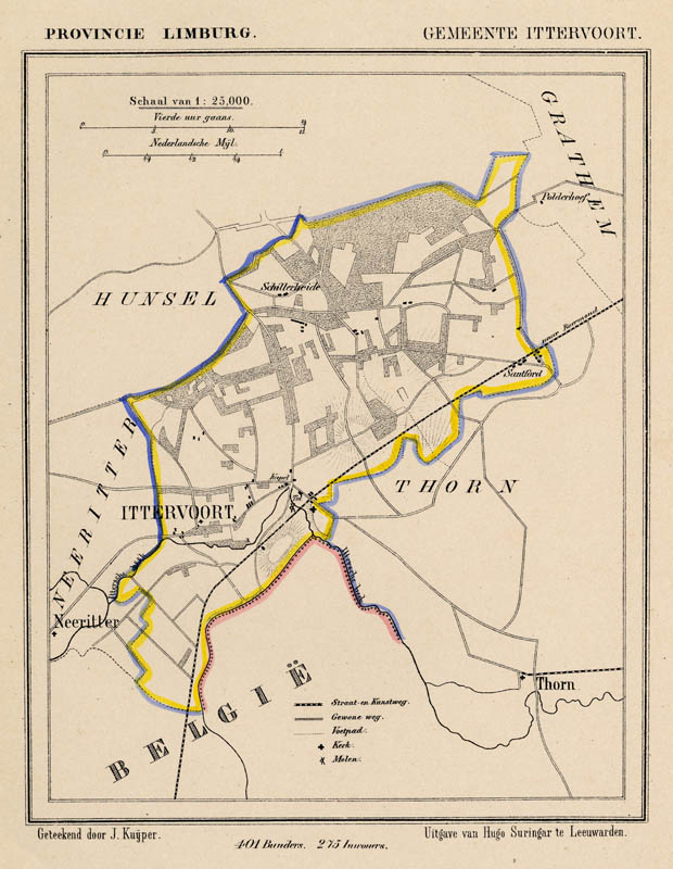 Gemeente Ittervoort by Kuyper (Kuijper)