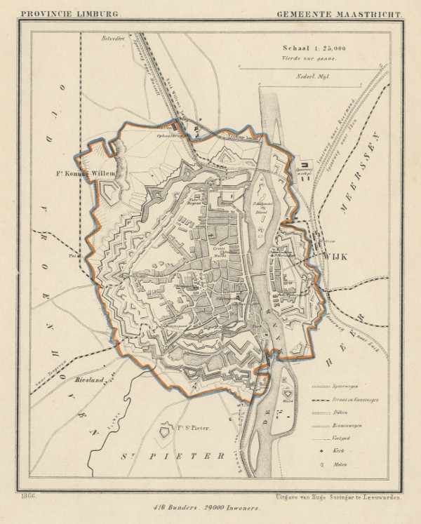 map communityplan Gemeente Maastricht by Kuyper (Kuijper)
