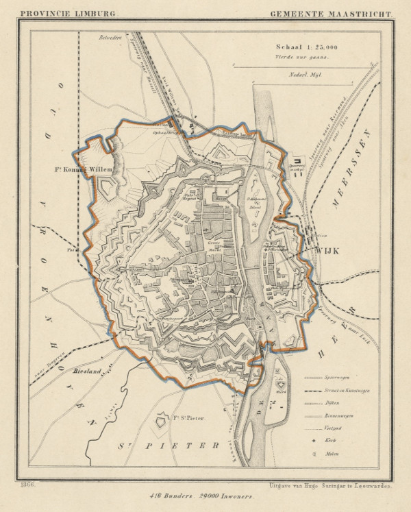 map communityplan Gemeente Maastricht by Kuyper (Kuijper)