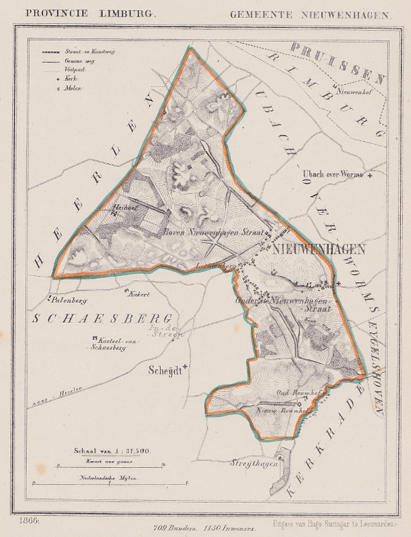 map communityplan Gemeente Nieuwenhagen by Kuyper (Kuijper)