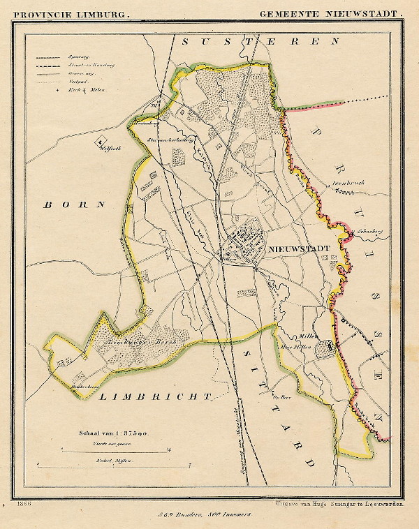 map communityplan Gemeente Nieuwstadt by Kuyper (Kuijper)