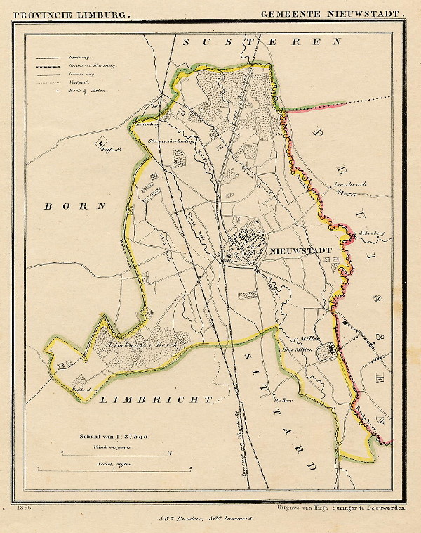 map communityplan Gemeente Nieuwstadt by Kuyper (Kuijper)