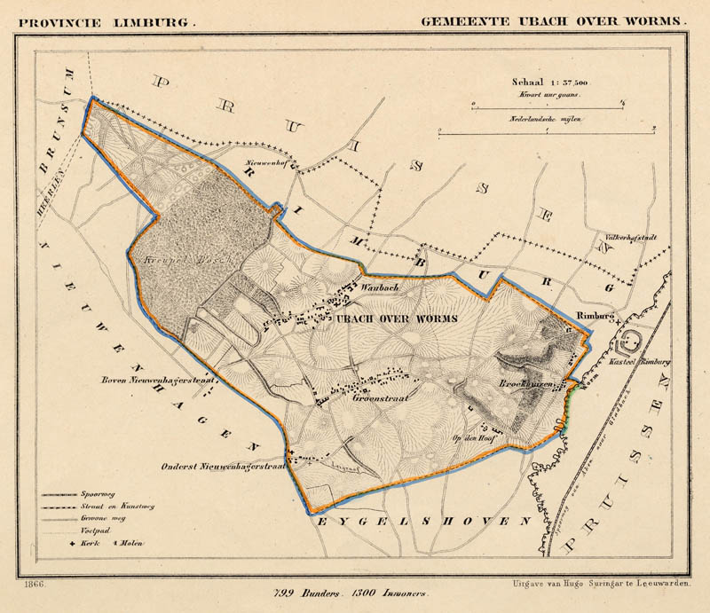 Gemeente Ubach over Worms by Jan Kuijper