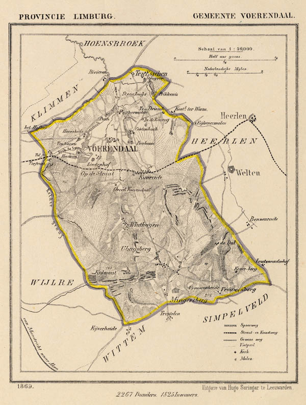 map communityplan Gemeente Voerendaal by Kuyper (Kuijper)