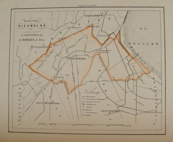 map communityplan Gemeente Nieuwolda by Fehse