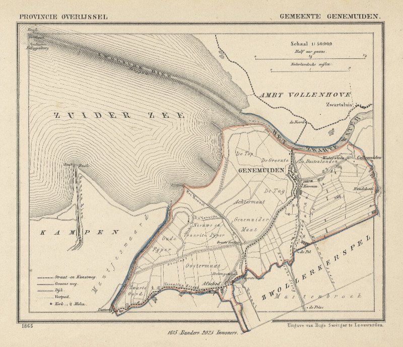 Gemeente Genemuiden by Jacob Kuyper (Kuijper)