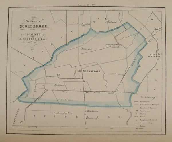 map communityplan Gemeente Noordbroek by Fehse