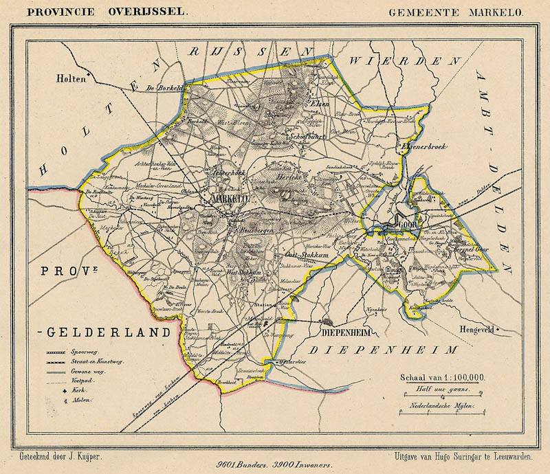 Gemeente Markelo by Jacob Kuyper (Kuijper)