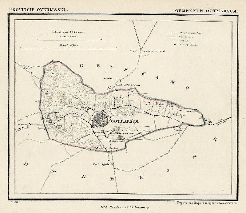 Gemeente Ootmarsum by Jacob Kuyper (Kuijper)