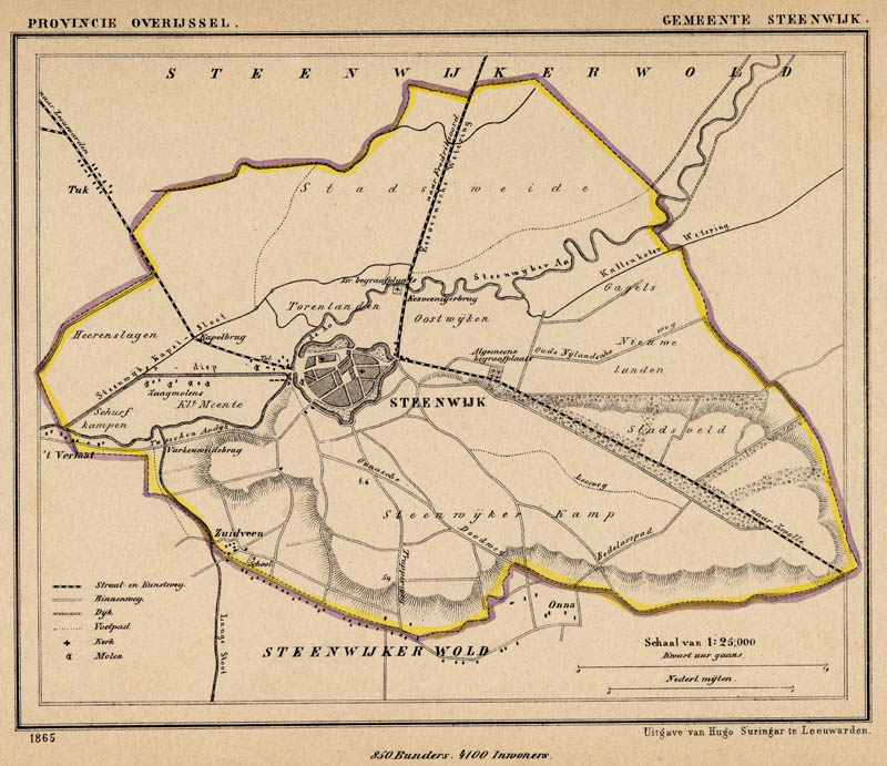 Gemeente Steenwijk by Jacob Kuyper (Kuijper)