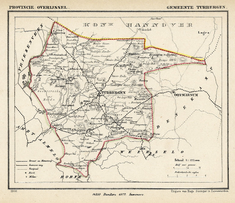 Gemeente Tubbergen by Jacob Kuyper (Kuijper)