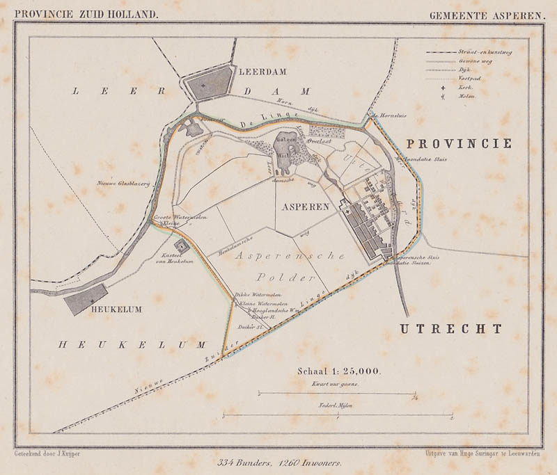 Gemeente Asperen by Kuyper (Kuijper)