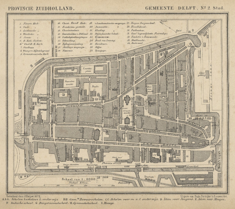 Gemeente Delft-stad by Kuyper (Kuijper)