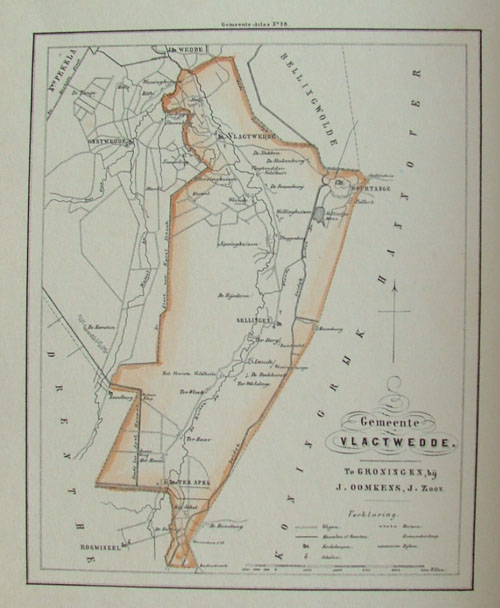 map communityplan Gemeente Vlagtwedde by Fehse