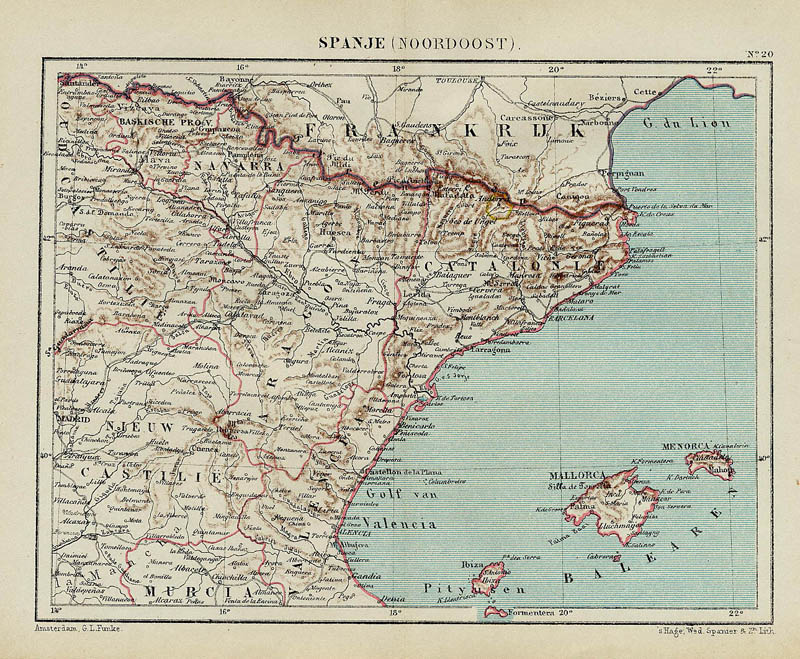 Spanje (Noordoost) by Kuyper (Kuijper)
