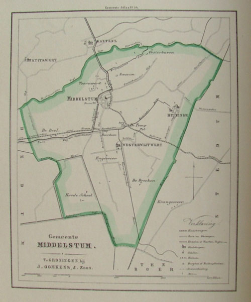 image of map communityplan Gemeente Middelstum by Fehse map communityplan Gemeente Middelstum by Fehse