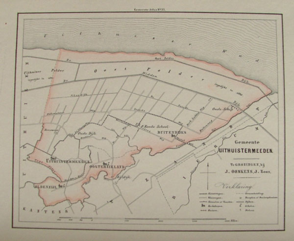 map communityplan Gemeente Uithuizermeeden by Fehse