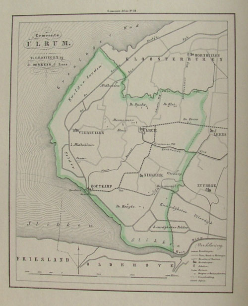 map communityplan Gemeente Ulrum by Fehse