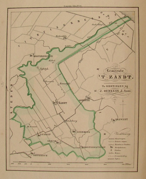 map communityplan Gemeente �t Zandt by Fehse