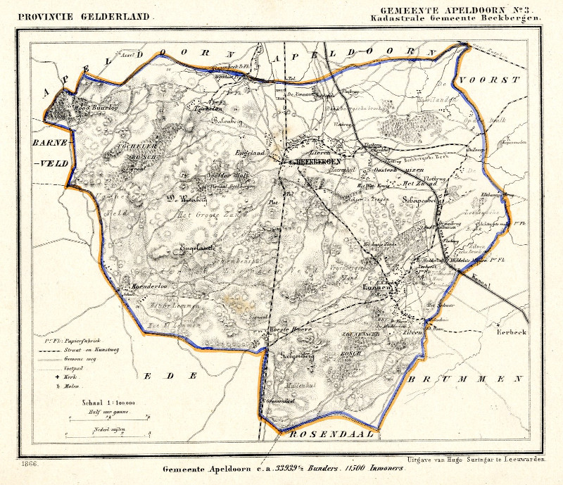 Apeldoorn (Kad gem Beekbergen) by Kuyper (Kuijper)