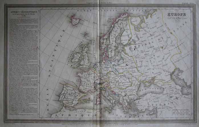 Europe en 1789 by Giraldon Bovinet