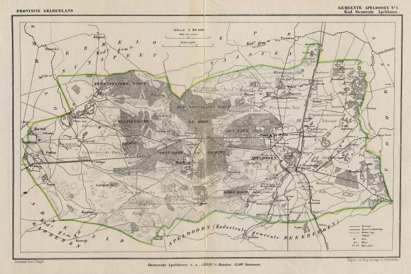 Apeldoorn (Kad gem Apeldoorn) by Kuyper (Kuijper)