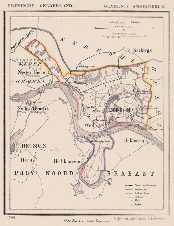 map communityplan Ammerzoden by Kuyper (Kuijper)