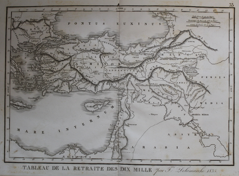 Tableau de la retraite des dix mille by Félix Delamarche