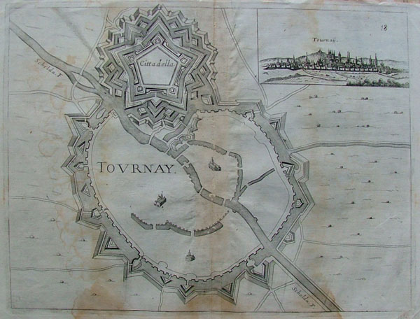 plan Tournay by Priorato, Galeazzo Gualdo