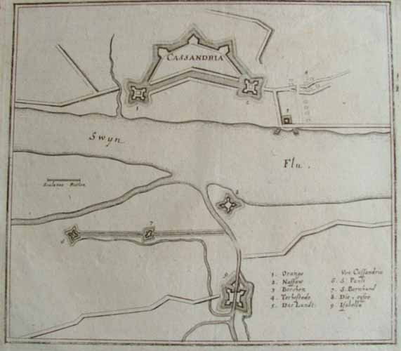 plan Cassandria by Merian