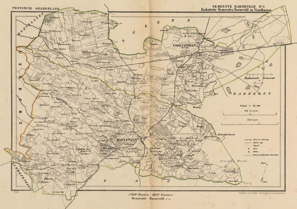 map communityplan Barneveld (Kad gem Barneveld en Voorthuizen) by Kuyper (Kuijper)