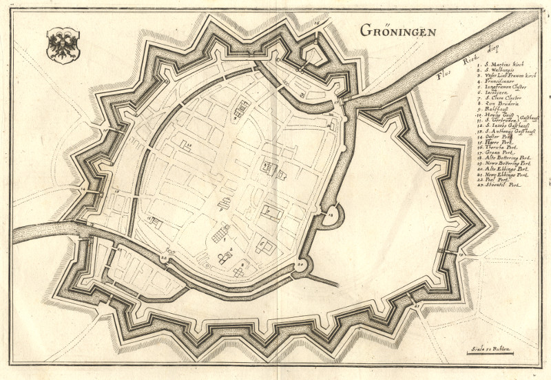 Groningen by Merian