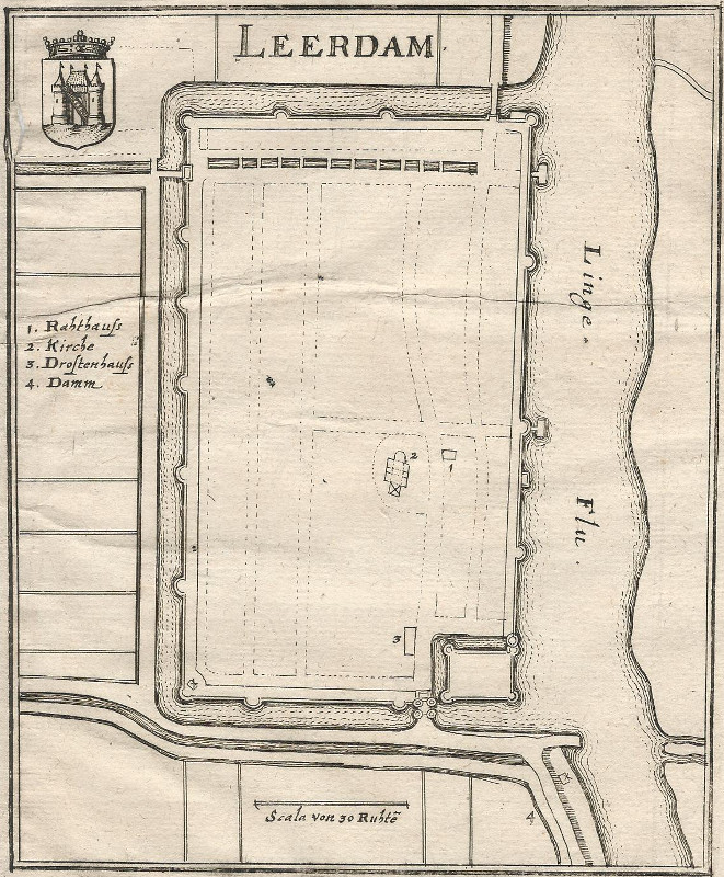 Leerdam by Merian