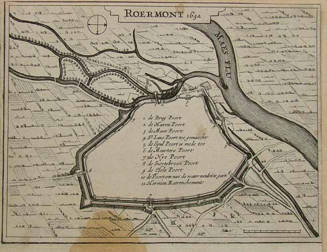 Roermont 1632 by J. Crommelijn