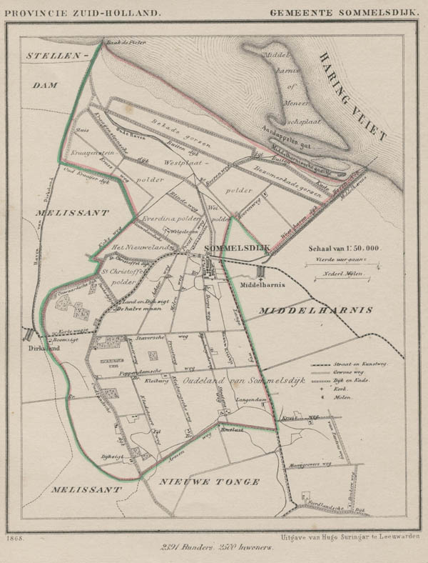 map communityplan Gemeente Sommelsdijk by Kuyper (Kuijper)