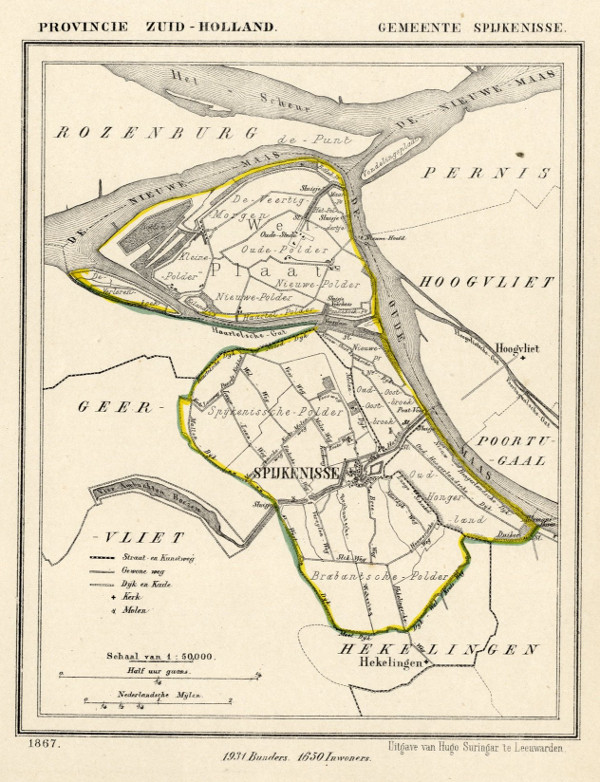 map communityplan Gemeente Spijkenisse by Kuyper (Kuijper)