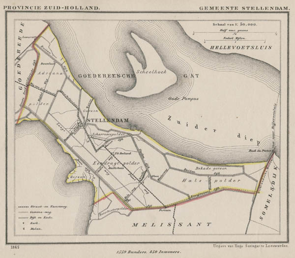 map communityplan Gemeente Stellendam by Kuyper (Kuijper)