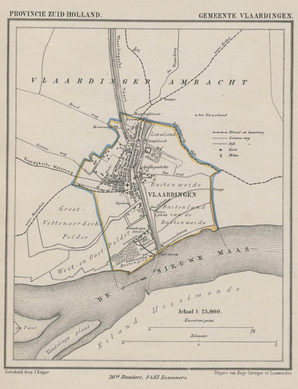 map communityplan Gemeente Vlaardingen by Kuyper (Kuijper)