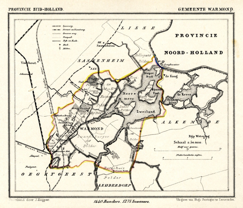 Gemeente Warmond by Kuyper (Kuijper)